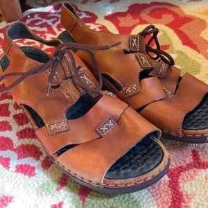 Rieker anti-stress leather sandals size 42 / US 10